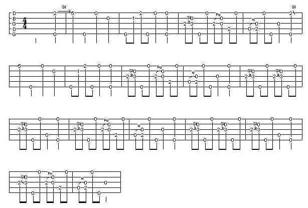 cripple creek guitar chords